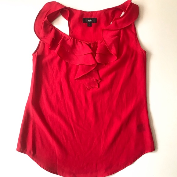Flouncy Red Racerback Tank - Picture 4 of 4